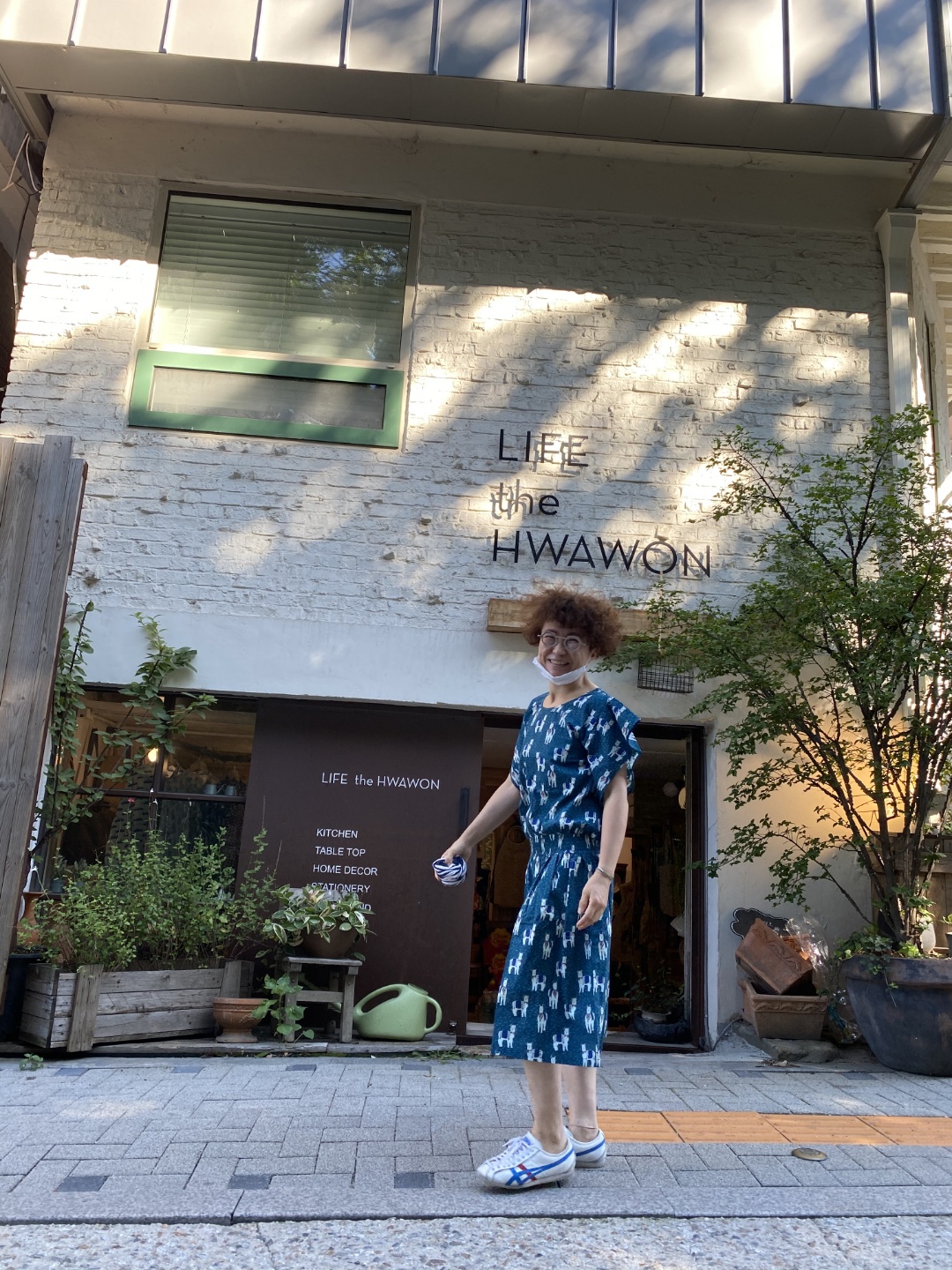 le petit lucas du tertre 프랑스 리마 프린트 아사면 원피스 : 라이프더화원
