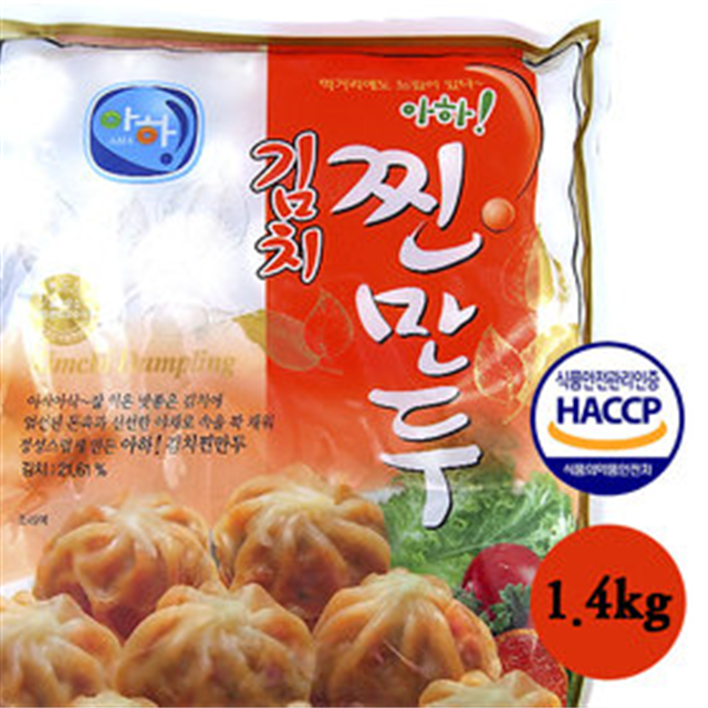 아하 감자 김치찐만두1.4KG : 청정식자재전문마트