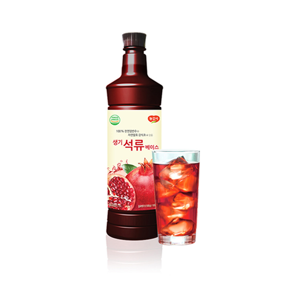 광야 생기석류베이스 970ml 15팩 : 승혜상사