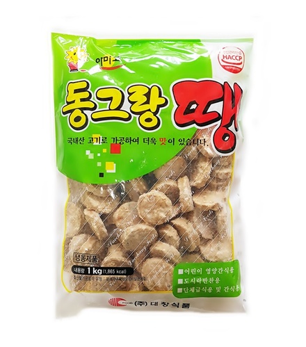 대창식품 동그랑땡 1kg : 안주상회