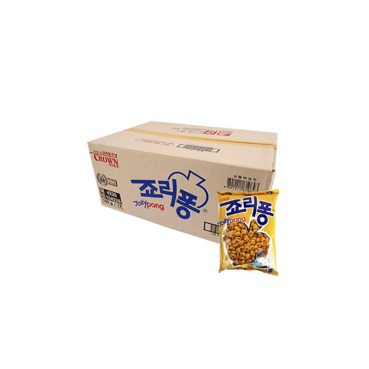 크라운 대용량 죠리퐁 138g  12개입 : 라면과자마트