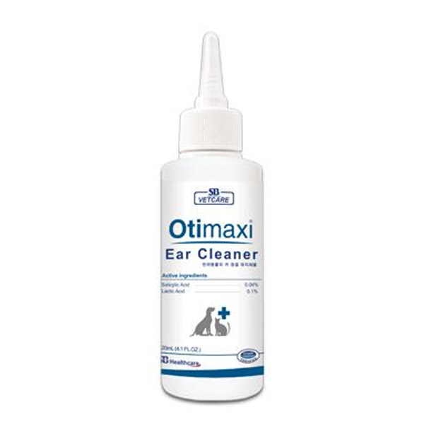 오티맥시 강아지 고양이 귀세정제 120ml : WellcarePet
