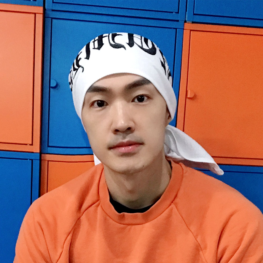 주방 패션 머리 여성 두건 : 엠비넘버원