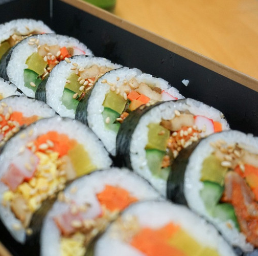 한맥 한줄 김밥돈까스 1kg 30줄 김밥용 : 어썸 키친