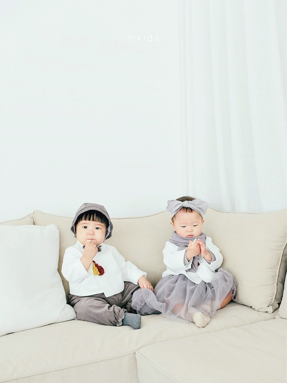 베이비한복 돌아기 남아 설 명절 개량 아동생활 쌍둥이한복 : 엄마맘마켓
