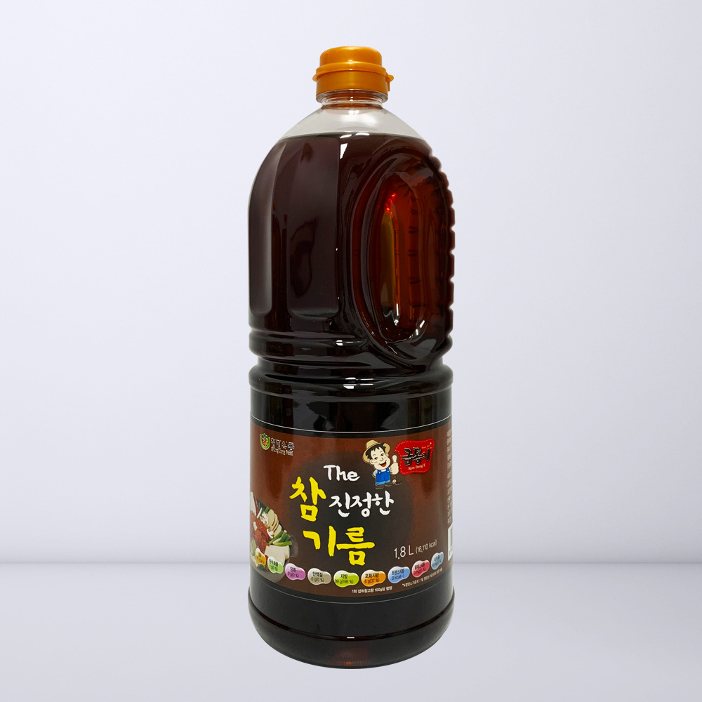 청정식품 업소용 대용량 향미유 더 참맛기름 1.8L 향기름 맛기름 : 엘에스트레이드
