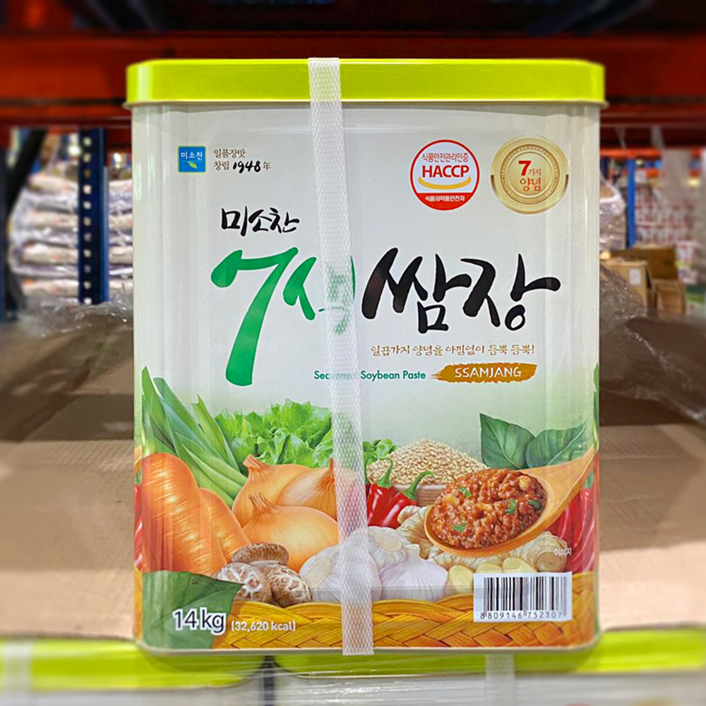 미소찬 7색쌈장 14kg (업소용) : MMMALL