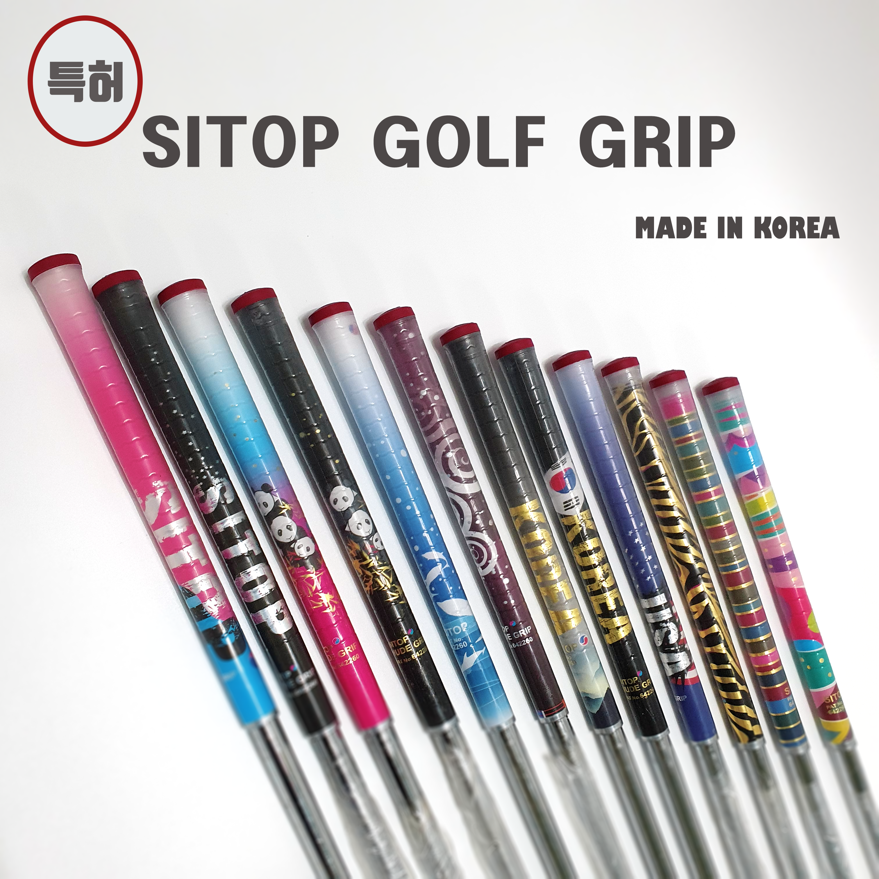씨탑 SITOP 투명 드라이버 아이언 우드 골프그립 국내산 국제특허 : 웰니스나라