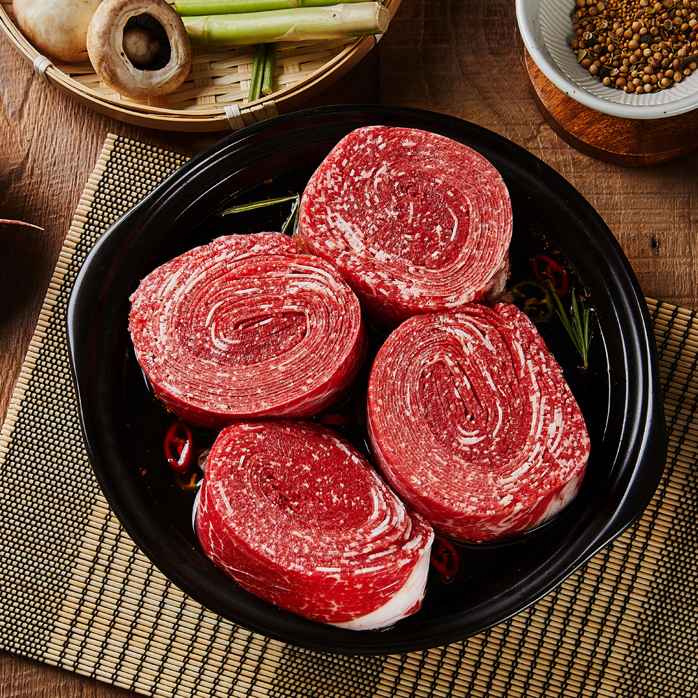 한우 불고기 (1+등급600g) (100g당 3,500원)  영월 동강  직송 : 영월동강한우