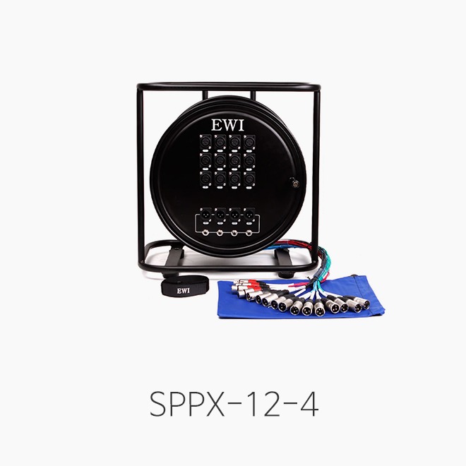 [EWI] SPPX-12-4 / 30, 45M / 12채널 멀티릴 스네이크 케이블/ 리턴 4채널 병렬연결 : 사운드파워
