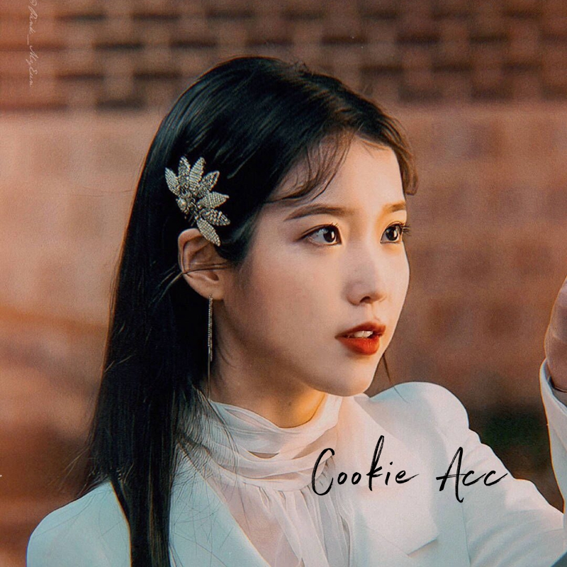 호텔 델루나 아이유 꽃 장식 머리핀B : 임비서몰