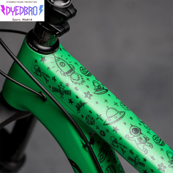 다이드브로 우주여행(유광/무광) 자전거보호필름 스페인산 프레임보호테이프 DYEDBRO FRAME PROTECTION : 아이디 바이크