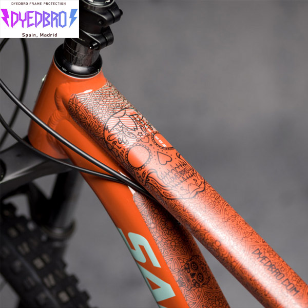 다이드브로 망자의 날(유광/무광) 자전거보호필름 스페인산 프레임보호테이프 DYEDBRO FRAME PROTECTION : 아이디 바이크