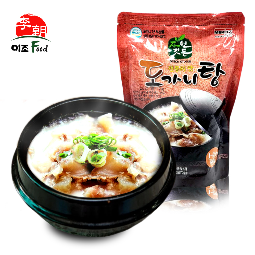 선봉식품 도가니탕 600g 실온 간편식품 도가니수육 사골 : 하남이조