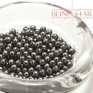 아크릴 진주 / 그레이 색상 / 3mm,4mm,5mm,6mm : 블링스타몰