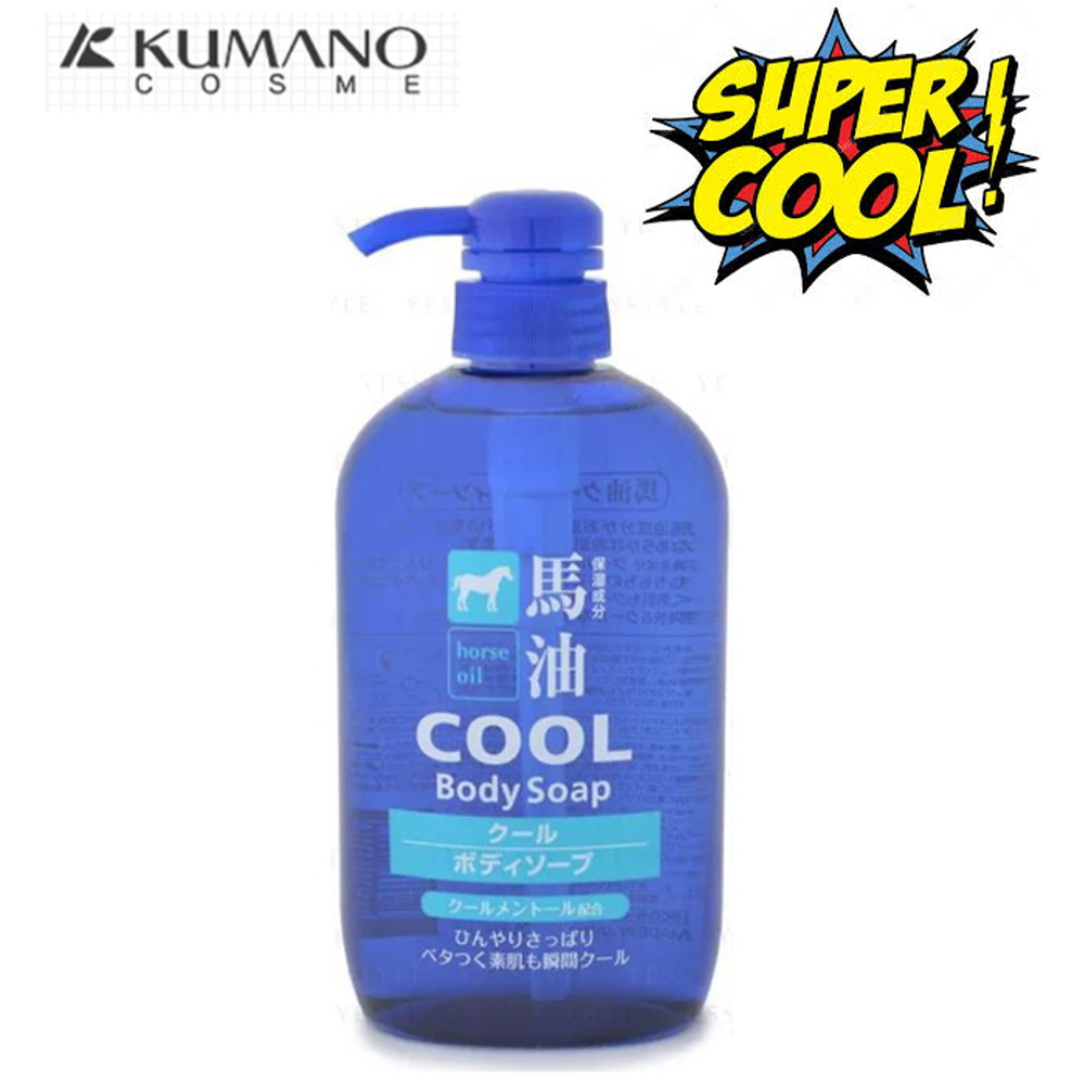 쿨바디워시 노인냄새제거 약산성 쿨링 향좋은 쿠마노 마유 바디워시 600ml : 비누아코리아