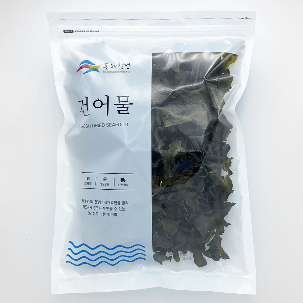 동해청정 미역귀 건미역 생미역 미역귀요리 완도 말린미역귀 : 동해청정건어물