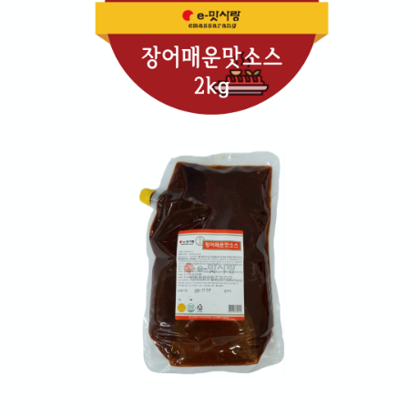 e-맛사랑 2kg 장어매운맛양념 : 더바른마켓