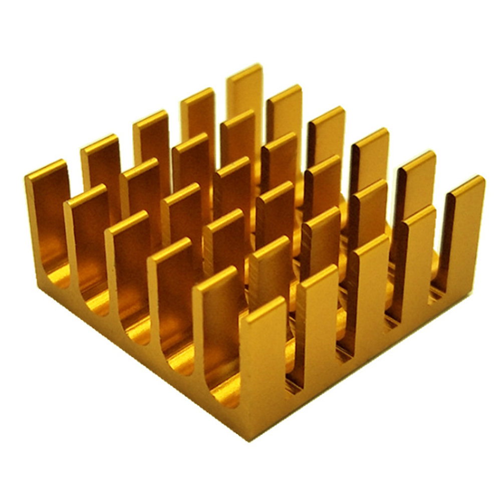 알루미늄 방열판 DIY방열판 방열시트 방열패드 알루미늄 프로파일 22x22x10 : 올칩