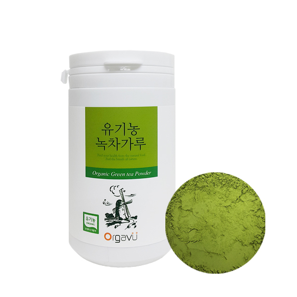 유기농 녹차가루 120g : 아망티