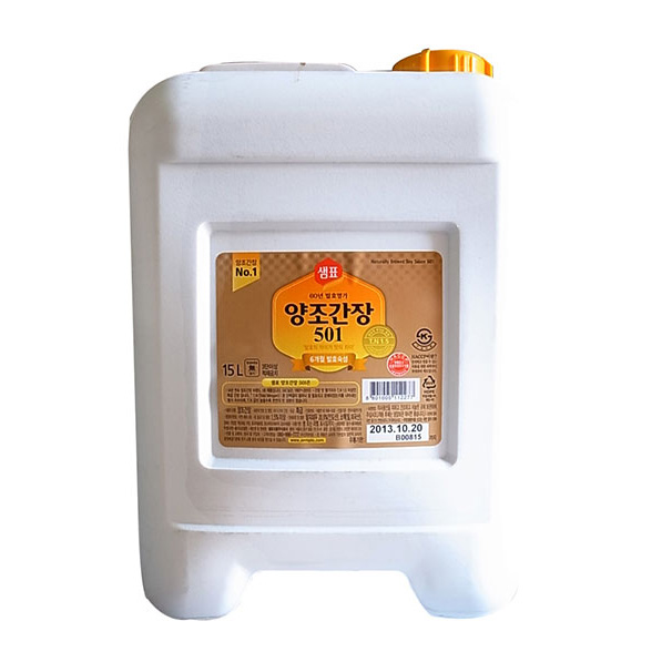 501양조간장15L/샘표 : 주식회사오성식품