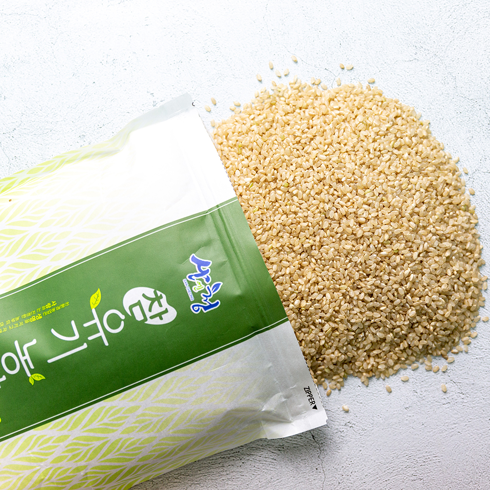 지리산 산청 24년햅쌀 참 유기농쌀(오분도미 2kg 4kg)(당일도정) : GreenB
