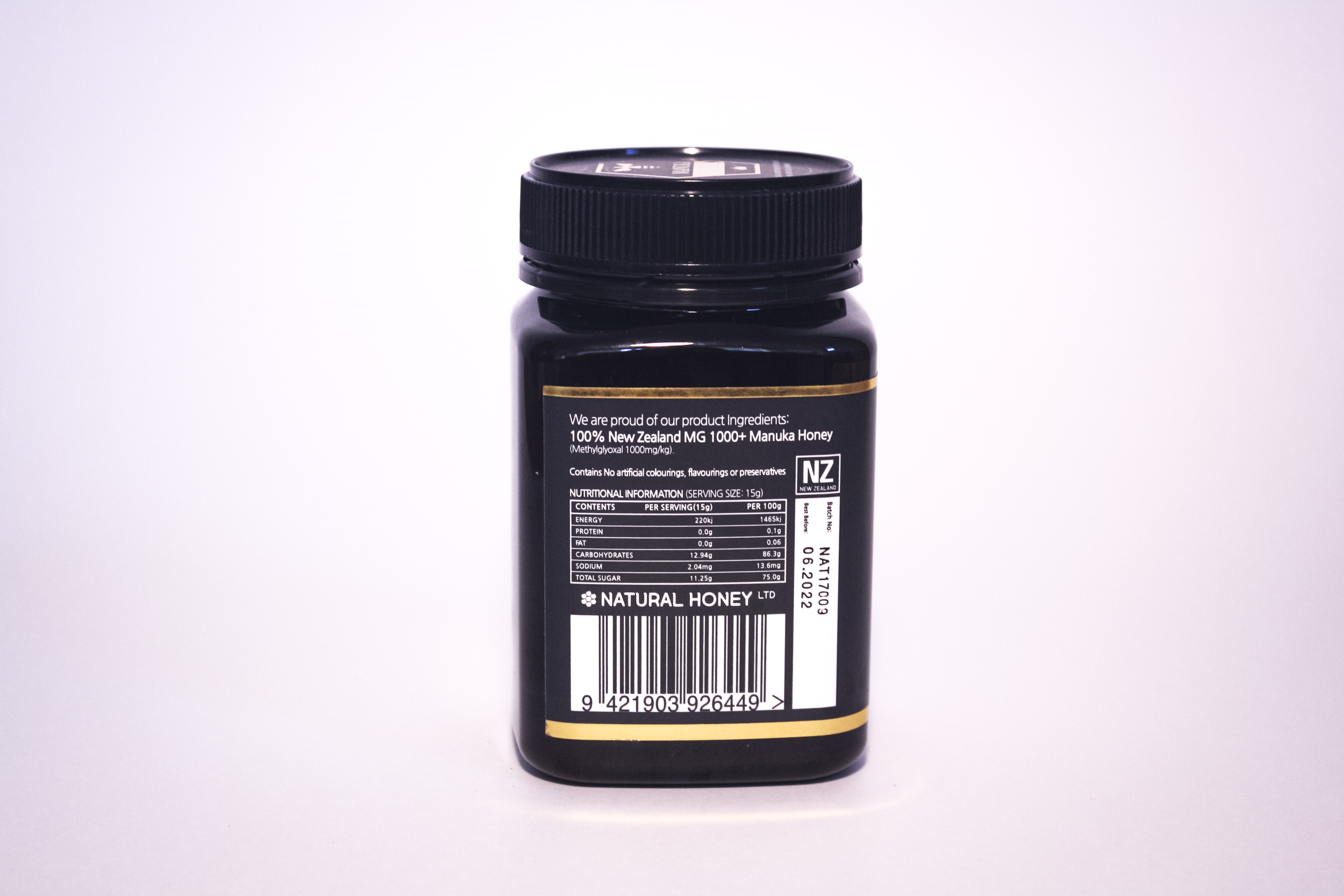 고빈즈 마누카꿀 최고용량 MGO 1000+  500g Gobeenz Manuka Honey MGO1000+ 500g : 팡팡엔젯