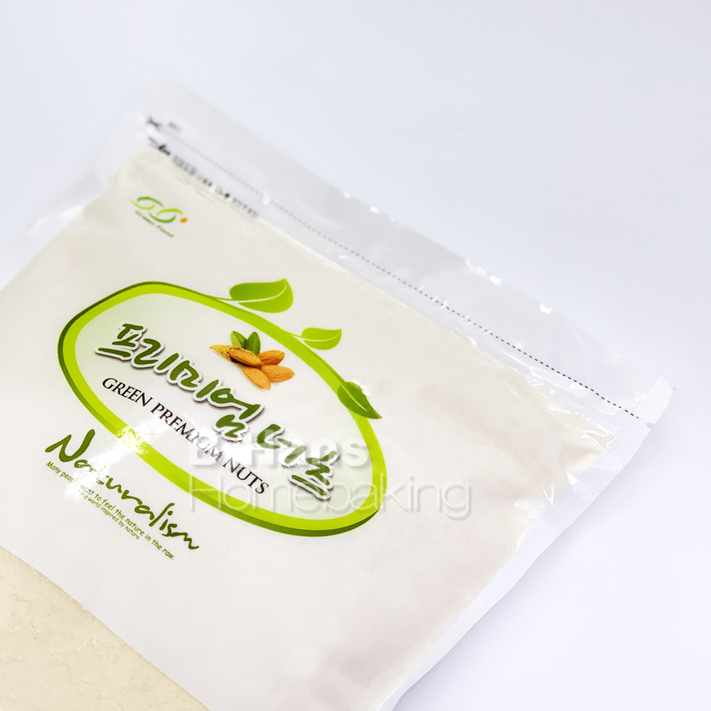 그린식품 아몬드분말 1kg (아몬드95%, 소맥분5%함유) : 비한스
