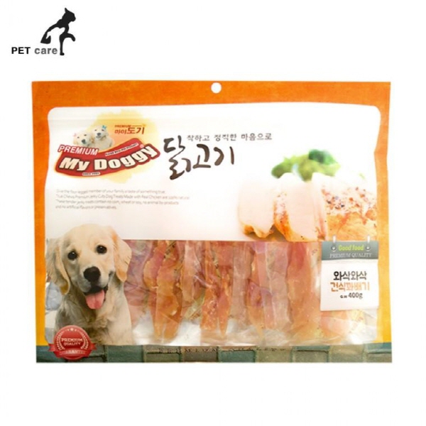 마이도기 착한닭 와삭 건식꽈배기 400g : 제이엔팩토리