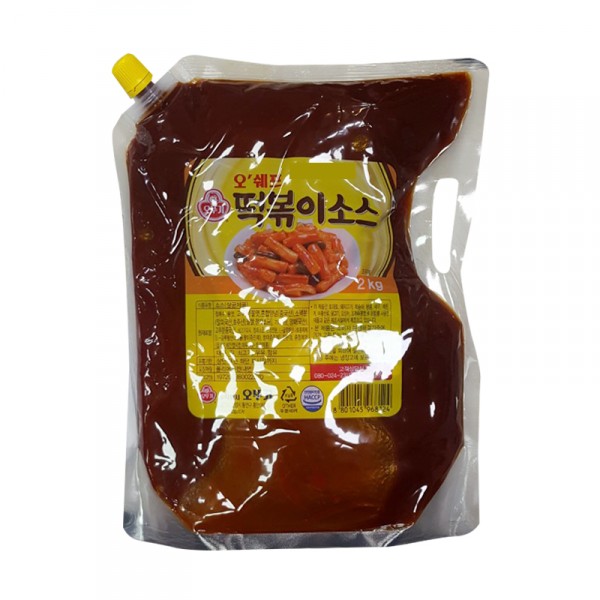 떡볶이소스 2kg/오쉐프 : 주식회사오성식품