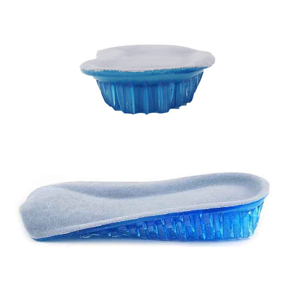 남자 여자 파워 젤 뒷굽 키높이 깔창 3cm 신발 운동화 푹신한 실리콘 쿠션 : 보보스