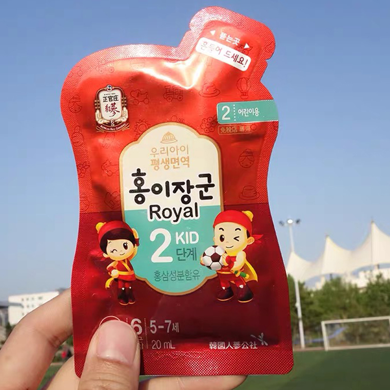 홍이장군 로얄 2단계 30포, 5-7세 어린이 추석 건강 선물 쇼핑백 : 글로벌재유니