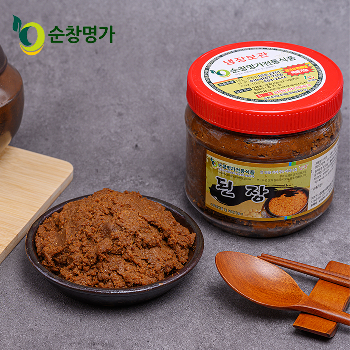 강천음용온천수로만든재래 된장 1kg : 순창명가전통식품