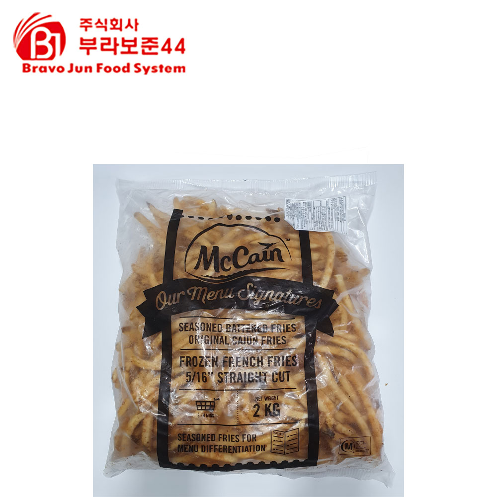 [맥케인] 케이준감자튀김 2kg : 주식회사 부라보준44