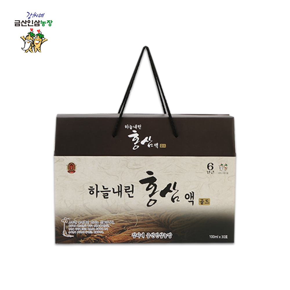 홍삼액 금산 인삼 농장 홍삼 인삼  6년근 홍삼  30포 : 강씨네금산인삼농장