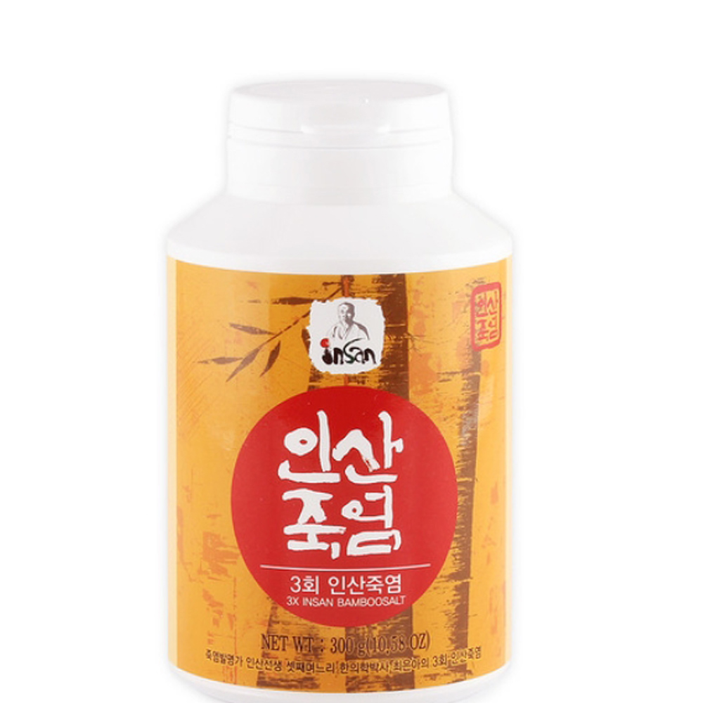 인산죽염 3회 죽염 분말 300g : 공감더함