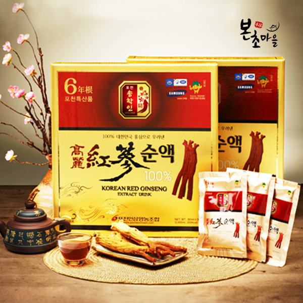 [본초마을]  고려홍삼순액 (80ml x 60포) : 본초마을
