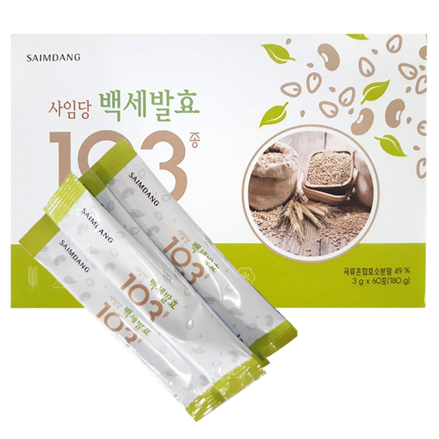 사임당/백세발효103종 3g X 60포/건강분말/영양제 : 뷰티 모아