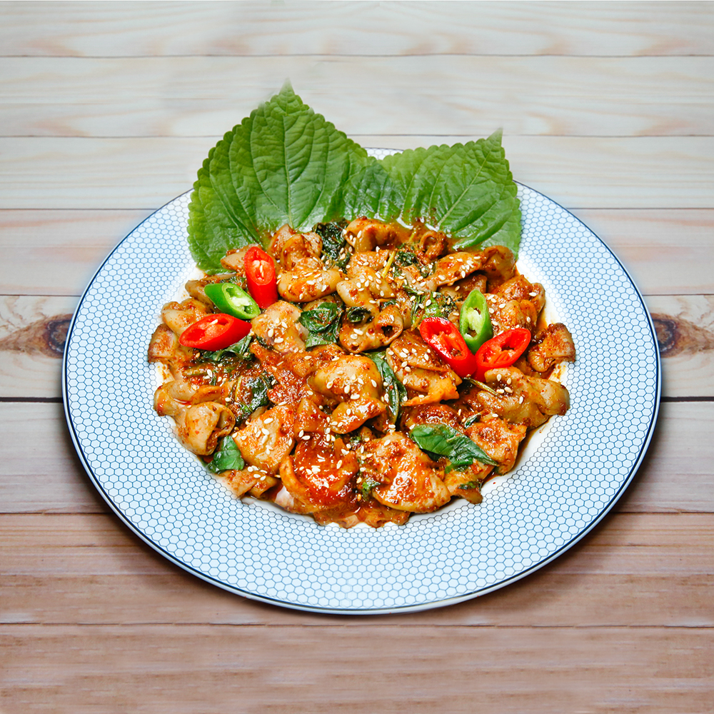 동대문곱창 시흥본점 순대볶음 밀키트 야채곱창 볶음 알곱창 맛집 캠핑 술안주 택배 2인분 : 동대문곱창 시흥본점