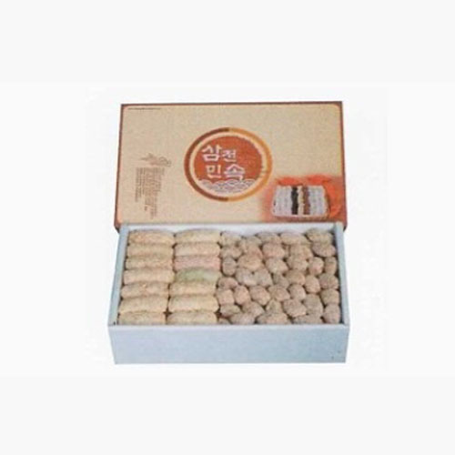 [종합선물용찹쌀한과세트] 삼천민속한과 수제한과 전주한과세트, 추석명절선물세트 - 콩,찹쌀 한과세트 : 수제한과 삼천민속한과