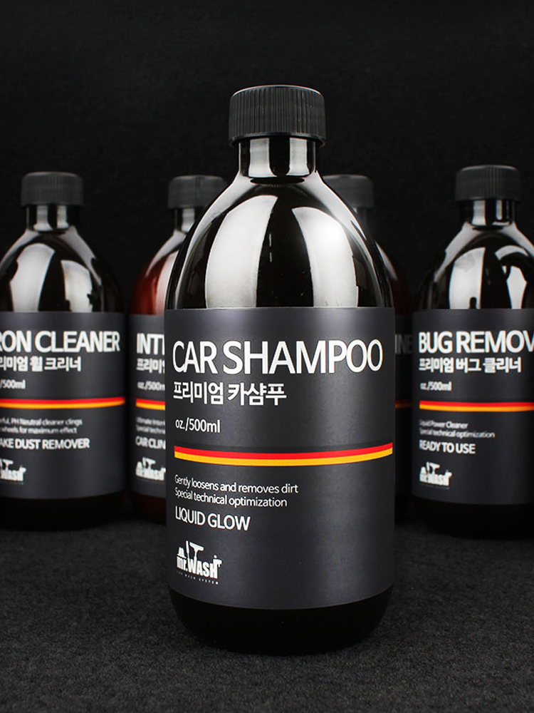 지엠지모터스 자동차 세차용품 차량용 프리미엄 고농축 카샴푸 미스터워시 케미컬 500ml : 꾸미자닷컴