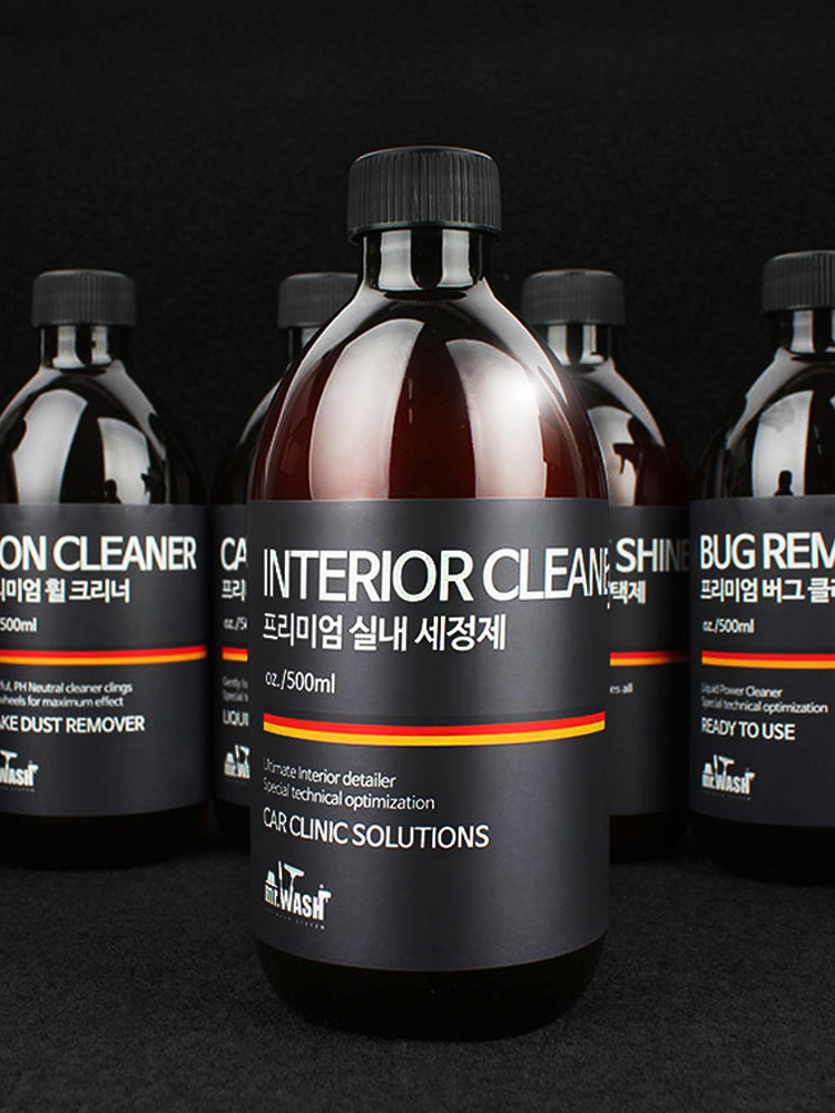 지엠지모터스 자동차 세차용품 실내 세정제 케미컬 프리미엄 미스터워시 500ml : 꾸미자닷컴