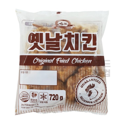 상도 옛날치킨 720g (국내산) 옛날통닭 : 안주상회