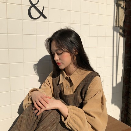 셔츠원피스 드레스 정장 여성 가을 스타일 복고풍 : 딸기쇼핑