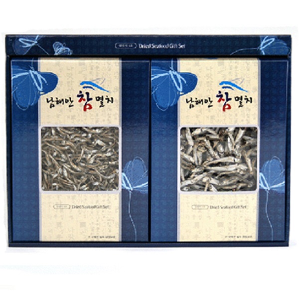 멸치선물세트 중멸800g+대멸800g 남해안 멸치 : 해풍수산 스토어