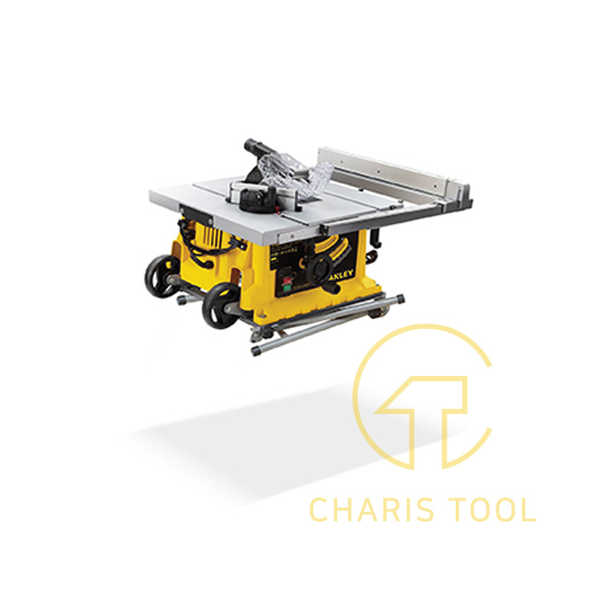 스탠리 테이블쏘 SST1800 10인치 1800W 스탠드 일체형 날포함 이동식 테이블톱 STANLEY 카리스툴 : 카리스툴