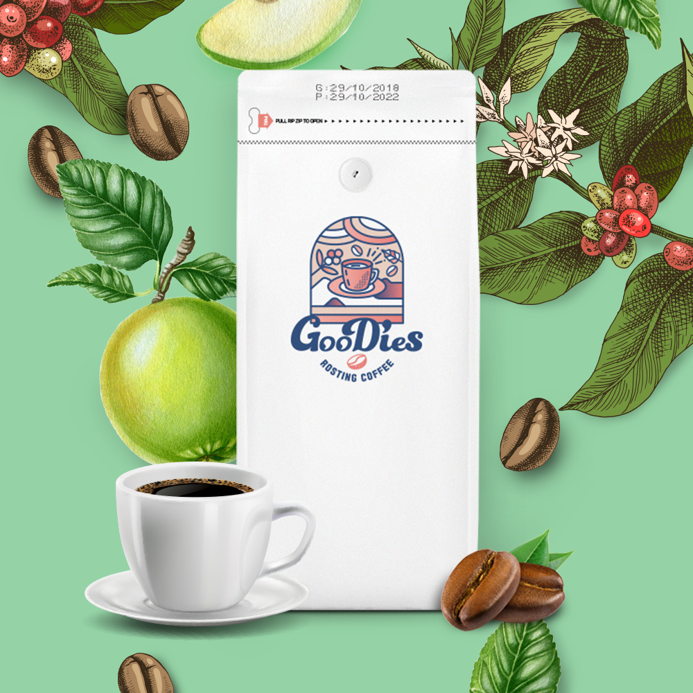 구디스로스팅 샤인라이트 블렌드 원두 커피(1kg) : 구디스 로스팅 커피