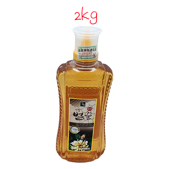 가야농산 국내산 사양 벌꿀 2kg : YS 뷰티