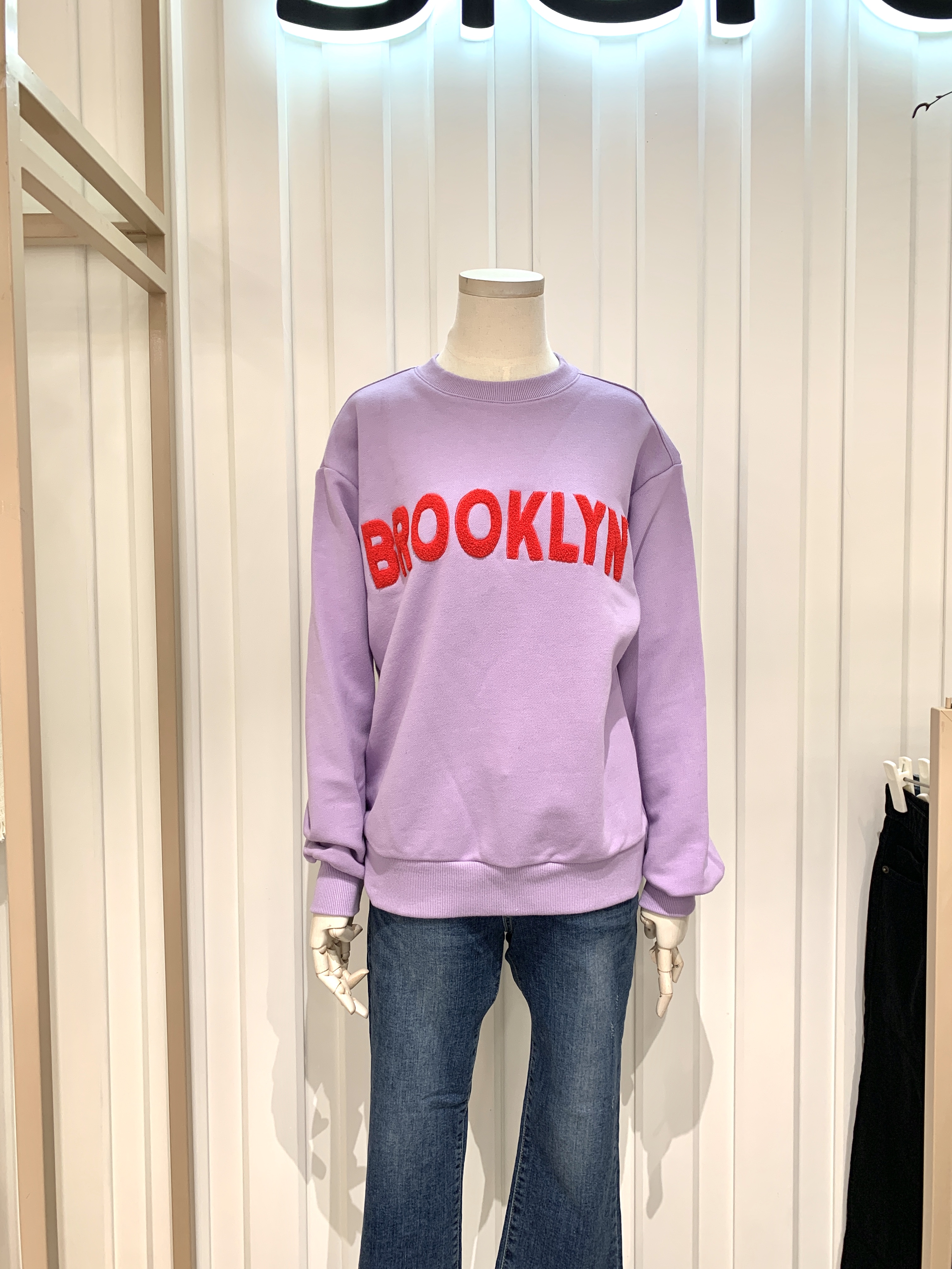 [시에로] BROOKLYN 맨투맨 티셔츠 SF3TSF471 : 마리오아울렛 시에로