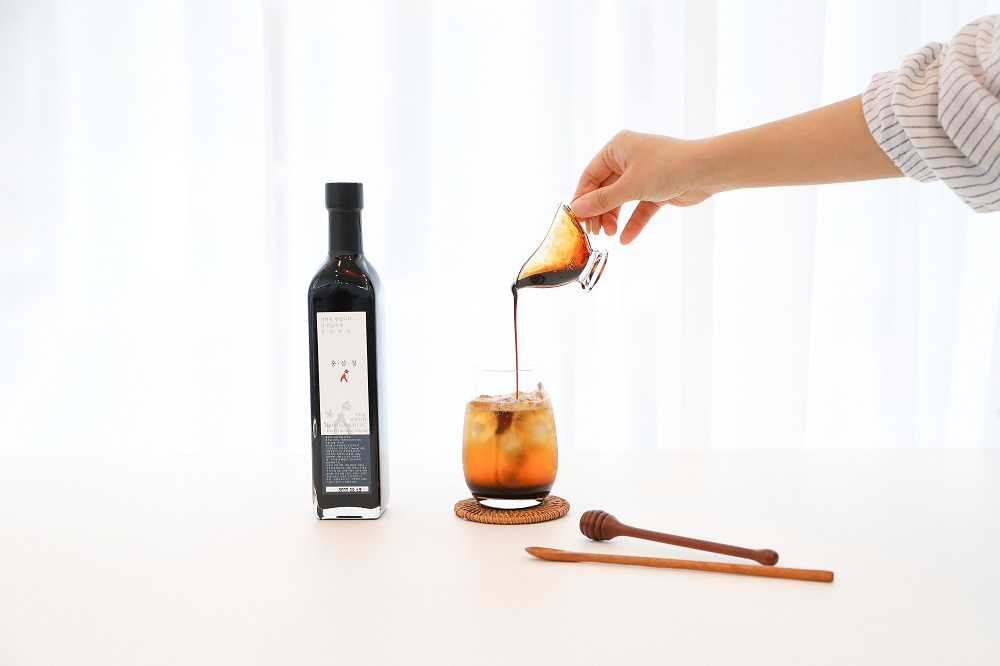 홍삼천하 홍삼청 700ml 음료베이스 라떼용 : 금산홍삼천하